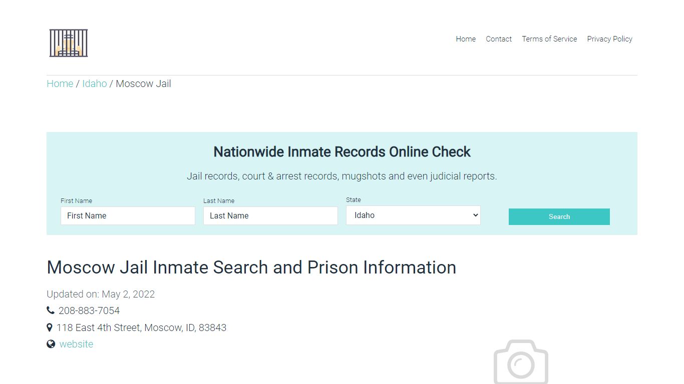 Moscow Jail - Shoshone County, Idaho